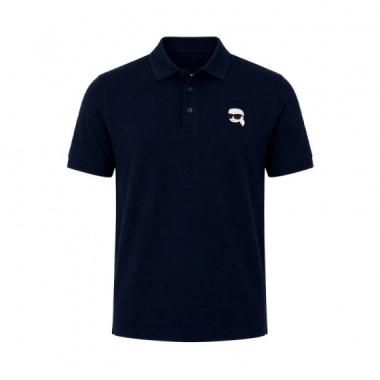 Polo con estampado Karl