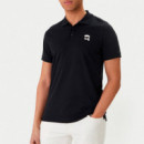 Polo con estampado Karl