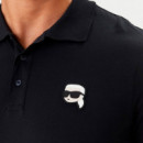 Polo con estampado Karl