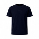 Camiseta con logo serigrafiado