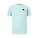 Camiseta de manga corta y cuello redondo