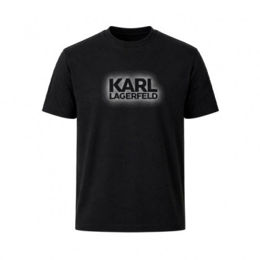 Camiseta con logo en contraste