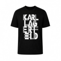 Camiseta con Estampado Gráfico  KARL LAGERFELD JEANS