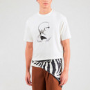 Camiseta con estampado Karl