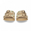 PALA 2 HEBILLAS+PIEDRAS RAFIA BEIGE