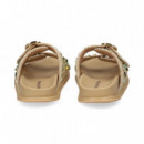 PALA 2 HEBILLAS+PIEDRAS RAFIA BEIGE