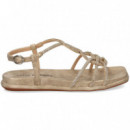SANDALIA STRASS BRONCE