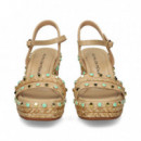 CARMELITA CUNA+PIEDRAS PIEL BEIGE