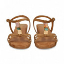 SANDALIA BB CRISTAL ANTE CUERO