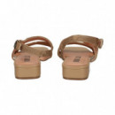 SANDALIA TIRA EMPEINE CAMEL
