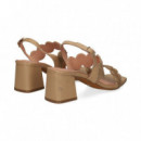 SANDALIA 2 TIRAS ONDAS CAMEL