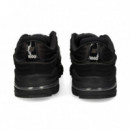 Deportivo Ante+malla Negro  NEW BALANCE