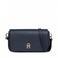 Bolso Bandolera Th Emblem con Solapa  TOMMY HILFIGER BAGS - Guanxe Atlantic Marketplace