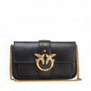 Bolso Pocket Love Bag One Negro PINKO Mujer