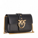Bolso Pocket Love Bag One Negro PINKO Mujer