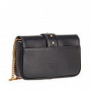 Bolso Pocket Love Bag One Negro PINKO Mujer