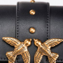 Bolso Pocket Love Bag One Negro PINKO Mujer