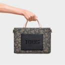 Bolso Shopping Mediano Amaya Kaos Icon Negro de TOUS