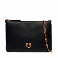 Bandolera Flat Classic Vitello Seta  PINKO
