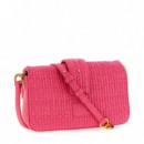 Bandolera Love One Mini Slouchy Rafia  PINKO