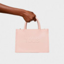 Shopper Mediano Amaya Rosa Claro TOUS Brenda