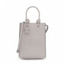 Mini Bolso Pop la Rue New Gris TOUS