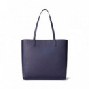 Bolso Tote Cameryn Grande Piel Granulada  RALPH LAUREN BAGS