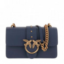 Bolso Love One Mini Vitello Seta  PINKO
