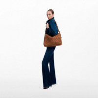 Bolso Efecto Piel Troquelado Mediano  DESIGUAL