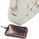 Bolso Mano Patch Tachuelas Mediano  DESIGUAL