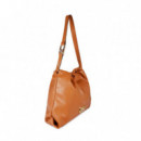 Bolso Shopper Efecto Piel con Logo Lc Ovalado  LOLA CASADEMUNT
