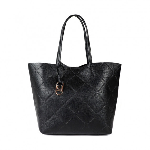 Bolso Shopper Monograma Rombos con Logo  LOLA CASADEMUNT