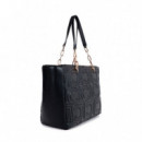 Bolso Shopper Acolchado Logotipado  LOLA CASADEMUNT