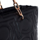 Bolso Shopper Acolchado Logotipado  LOLA CASADEMUNT