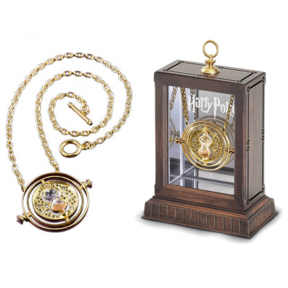 Colgante Giratiempos Hermione Granger Harry Potter en Expositor  NOBLE COLLECTION