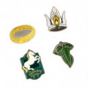 Set de 4 Pins el Señor de los Anillos  GRUPO ERIK