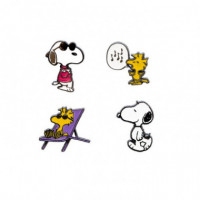Set de 4 pines Snoopy
