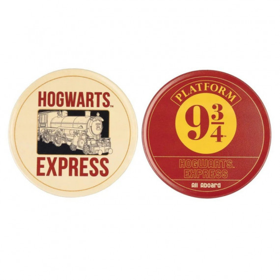 Set 2 Posavasos Plataforma  3/4 Harry Potter  GRUPO ERIK