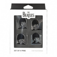 Set 4 Pins The Beatles  GRUPO ERIK