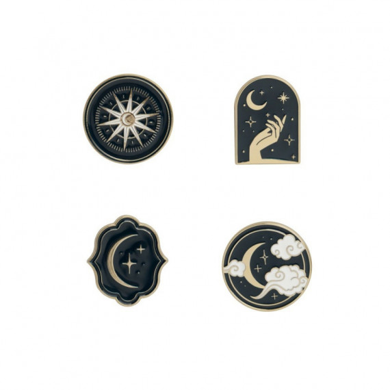 Set 4 Pins Astral  GRUPO ERIK