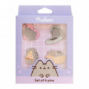 Set 4 Pins Pusheen  GRUPO ERIK