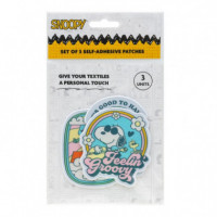 Set de 3 Parches Snoopy  GRUPO ERIK