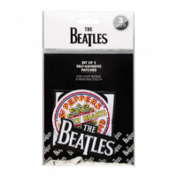 Set de 3 Parches The Beatles  GRUPO ERIK