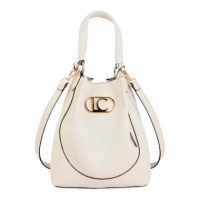 Bolso Hobo Efecto Piel Asa Trenzada y Lazada  LOLA CASADEMUNT