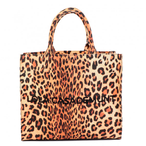 Bolso Leopard Fabric  LOLA CASADEMUNT