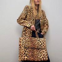 Bolso Leopard Fabric  LOLA CASADEMUNT
