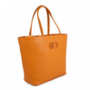 Bolso Shopper Desestructurado Pespuntes Monograma  LOLA CASADEMUNT