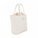 Bolso Shopper Desestructurado Pespuntes Monograma  LOLA CASADEMUNT