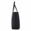 Bolso Shopper Desestructurado Pespuntes Monograma  LOLA CASADEMUNT