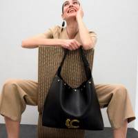Bolso Shopper Lc Animal Tachas  LOLA CASADEMUNT
